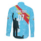 DR Congo WC2026 Custom Long Sleeve Button Shirt Lumumba Eva Inspired