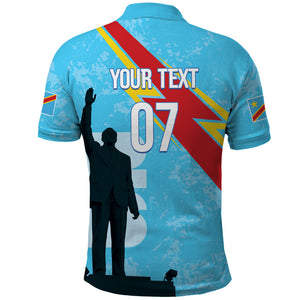 DR Congo WC2026 Custom Polo Shirt Lumumba Eva Inspired