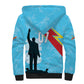 DR Congo WC2026 Custom Sherpa Hoodie Lumumba Eva Inspired