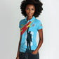DR Congo WC2026 Custom Women Polo Shirt Lumumba Eva Inspired