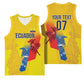 Ecuador Football Custom WC2026 Basketball Jersey Historical Symbols - African Pride