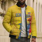 Ecuador Football Custom WC2026 Bomber Puffer Jacket Historical Symbols - African Pride