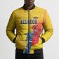 Ecuador Football Custom WC2026 Bomber Puffer Jacket Historical Symbols - African Pride
