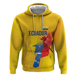 Ecuador Football Custom WC2026 Hoodie Historical Symbols - African Pride