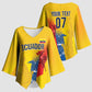 Ecuador Football Custom WC2026 Kimono Sleeve Blouse Historical Symbols - African Pride