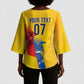 Ecuador Football Custom WC2026 Kimono Sleeve Blouse Historical Symbols - African Pride