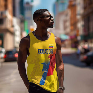 Ecuador Football Custom WC2026 Men Tank Top Historical Symbols - African Pride