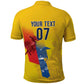 Ecuador Football Custom WC2026 Polo Shirt Historical Symbols - African Pride