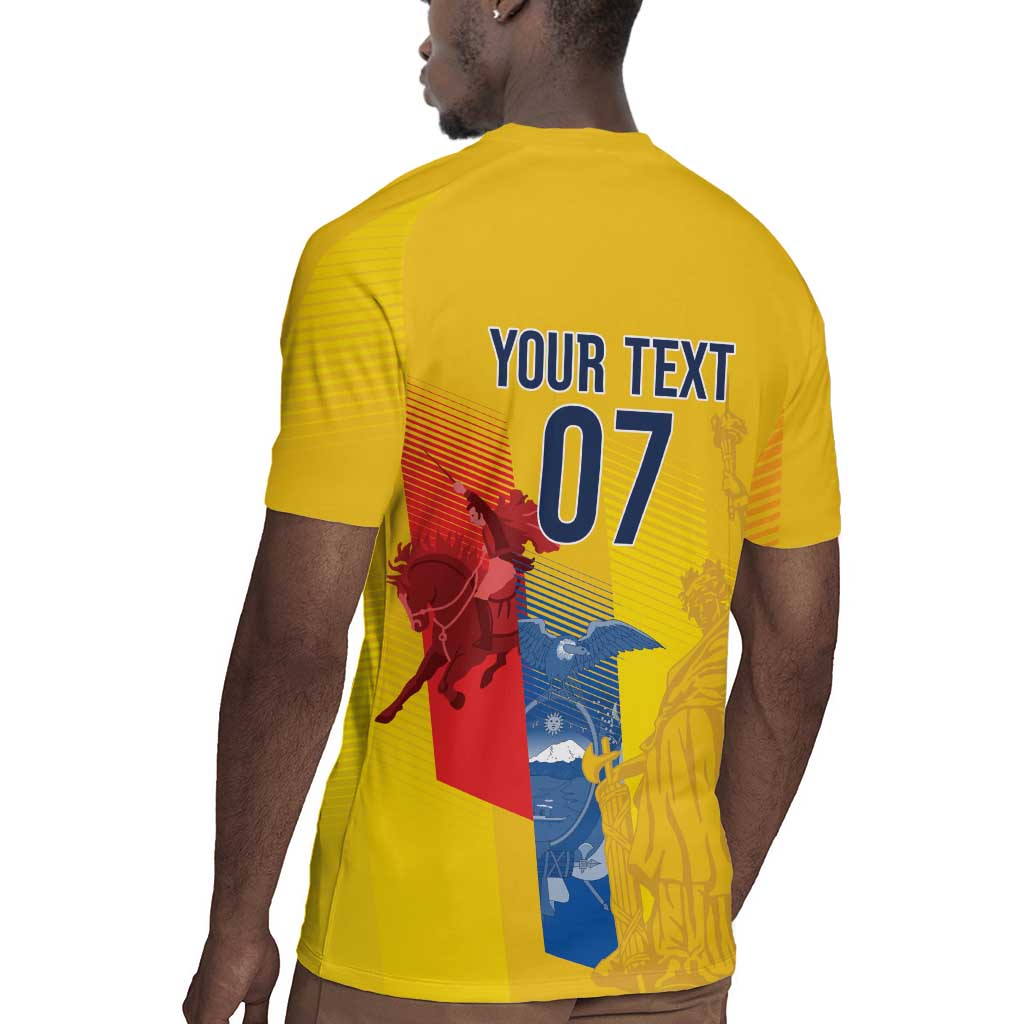 Ecuador Football Custom WC2026 Rugby Jersey Historical Symbols - African Pride