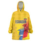 Ecuador Football Custom WC2026 Wearable Blanket Hoodie Historical Symbols - African Pride