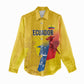 Ecuador Football Custom WC2026 Women Casual Shirt Historical Symbols - African Pride