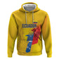 Ecuador Football Custom WC2026 Zip Hoodie Historical Symbols - African Pride