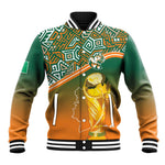 Ivory Coast Football Tribal Patterns Baseball Jacket WC2026 - African Pride
