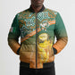 Ivory Coast Football Tribal Patterns Bomber Puffer Jacket WC2026 - African Pride