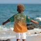 Ivory Coast Football Tribal Patterns Kid Hawaiian Shirt WC2026 - African Pride