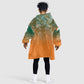 Ivory Coast Football Tribal Patterns Kid Wearable Blanket Hoodie WC2026 - African Pride