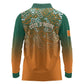 Ivory Coast Football Tribal Patterns Long Sleeve Polo Shirt WC2026 - African Pride