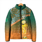 Ivory Coast Football Tribal Patterns Padded Jacket WC2026 - African Pride