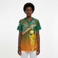 Ivory Coast Football Tribal Patterns Scrub Top WC2026 - African Pride