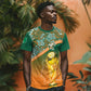 Ivory Coast Football Tribal Patterns T shirt WC2026 - African Pride