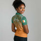 Ivory Coast Football Tribal Patterns Women Polo Shirt WC2026 - African Pride