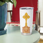 Habesha Motifs Ethiopia Tumbler Cup Tilet White Gold