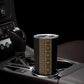 Habesha Motifs Ethiopia Tumbler Cup Tilet Black Gold