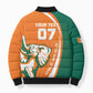 Cote d'Ivoire WC2026 Custom Bomber Puffer Jacket Making History - GO Elephants