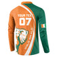 Cote d'Ivoire WC2026 Custom Button Sweatshirt Making History - GO Elephants