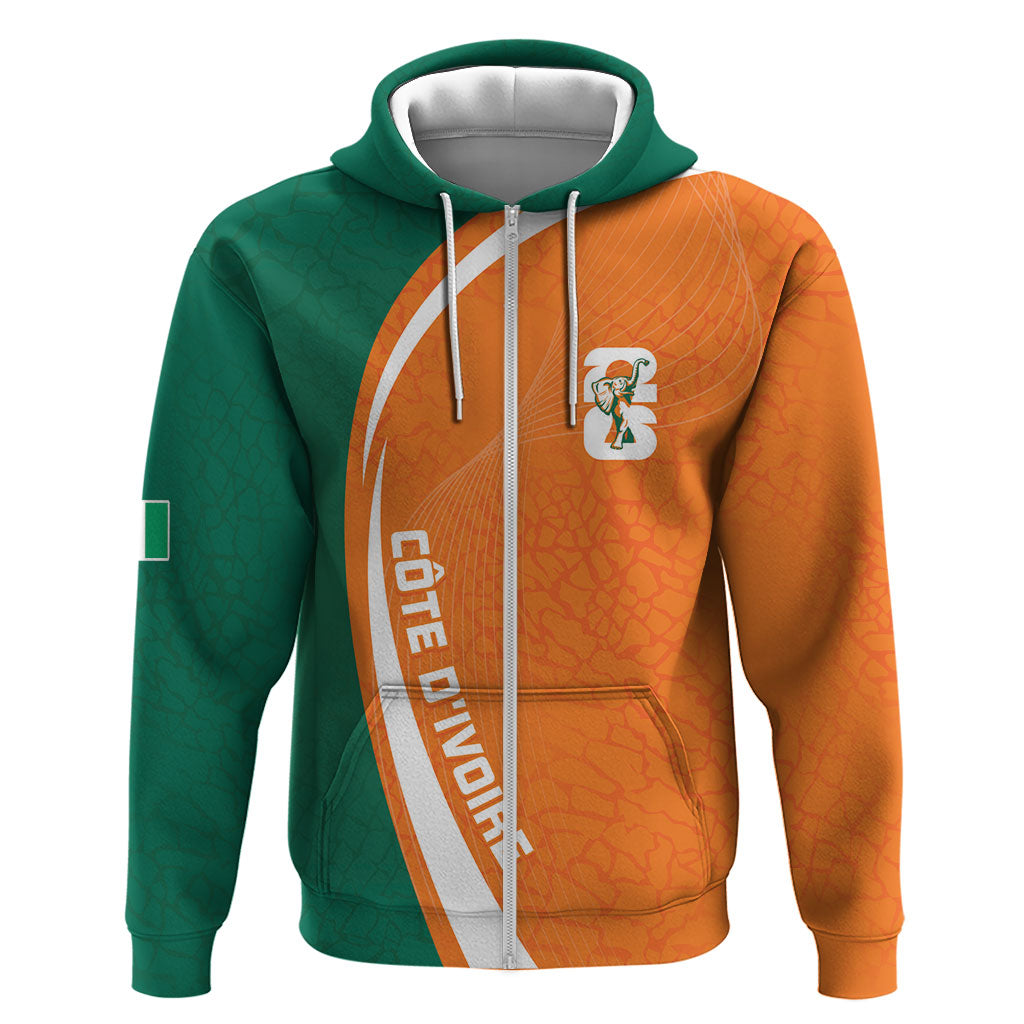 Cote d'Ivoire WC2026 Custom Hoodie Making History - GO Elephants