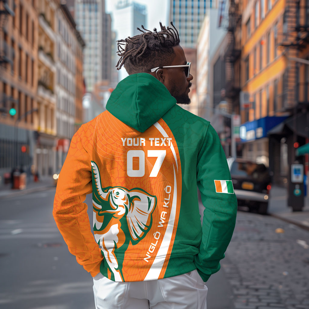 Cote d'Ivoire WC2026 Custom Hoodie Making History - GO Elephants