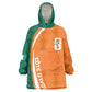 Cote d'Ivoire WC2026 Custom Kid Wearable Blanket Hoodie Making History - GO Elephants
