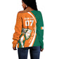 Cote d'Ivoire WC2026 Custom Off Shoulder Sweater Making History - GO Elephants