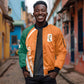 Cote d'Ivoire WC2026 Custom Sleeve Zip Bomber Jacket Making History - GO Elephants