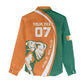 Cote d'Ivoire WC2026 Custom Women Casual Shirt Making History - GO Elephants