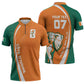Cote d'Ivoire WC2026 Custom Zipper Polo Shirt Making History - GO Elephants