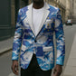 Cabo Verde WC2026 Prematch Guernsey Inspired Custom Blazer Tubaroes Azuis Making History