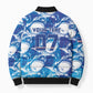 Cabo Verde WC2026 Prematch Guernsey Inspired Custom Bomber Puffer Jacket Tubaroes Azuis Making History