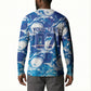 Cabo Verde WC2026 Prematch Guernsey Inspired Custom Button Sweatshirt Tubaroes Azuis Making History