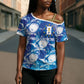 Cabo Verde WC2026 Prematch Guernsey Inspired Custom Cross Shoulder Shirt Tubaroes Azuis Making History