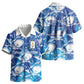 Cabo Verde WC2026 Prematch Guernsey Inspired Custom Kid Hawaiian Shirt Tubaroes Azuis Making History LT7