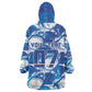 Cabo Verde WC2026 Prematch Guernsey Inspired Custom Kid Wearable Blanket Hoodie Tubaroes Azuis Making History