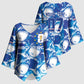 Cabo Verde WC2026 Prematch Guernsey Inspired Custom Kimono Sleeve Blouse Tubaroes Azuis Making History