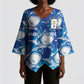 Cabo Verde WC2026 Prematch Guernsey Inspired Custom Kimono Sleeve Blouse Tubaroes Azuis Making History