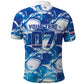 Cabo Verde WC2026 Prematch Guernsey Inspired Custom Polo Shirt Tubaroes Azuis Making History
