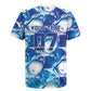Cabo Verde WC2026 Prematch Guernsey Inspired Custom Rugby Jersey Tubaroes Azuis Making History
