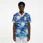 Cabo Verde WC2026 Prematch Guernsey Inspired Custom Scrub Top Tubaroes Azuis Making History