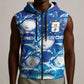 Cabo Verde WC2026 Prematch Guernsey Inspired Custom Sleeveless Zip Hoodie Tubaroes Azuis Making History