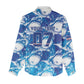 Cabo Verde WC2026 Prematch Guernsey Inspired Custom Women Casual Shirt Tubaroes Azuis Making History