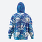 Cabo Verde WC2026 Prematch Guernsey Inspired Custom Zip Hoodie Tubaroes Azuis Making History